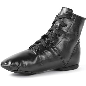 Jazz Shoes for Woman Canvas Dance Boots Split Sole Ballroom Dancing Flat