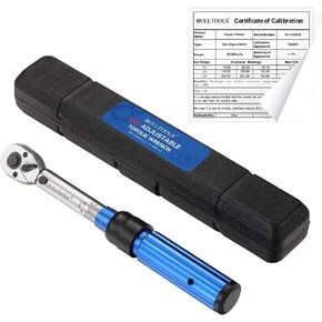 BULLTOOLS 1/4-inch Drive Click Torque Wrench Set Dual-Direction Adjustable 90-tooth Torque Wrench with Buckle (20-200in.lb / 2.26-22.6Nm)