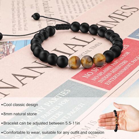 NANOOER Cross رجالي أساور هدايا للرجال الأب الجد الزوج الأب الصديق الابن رجل الأب يوم الذكرى السنوية عيد الشكر هدايا عيد الميلاد للرجال أفضل الهدايا للرجال له in Kuwait