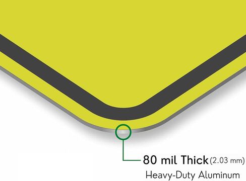 لافتة ديد ايند 18 × 18 غطاء عاكس عالي الكثافة من 3 ام علامة حقيقية. ضمان لمدة 10 سنوات. in Kuwait