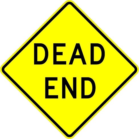 لافتة ديد ايند 18 × 18 غطاء عاكس عالي الكثافة من 3 ام علامة حقيقية. ضمان لمدة 10 سنوات. in Kuwait