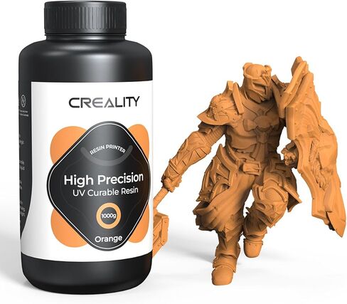 Creality 3D Printer Resin for Halot-Mage, 1kg(2.2lbs) 8K High Precision Resin for 8K LCD 3D Printing, 405nm UV-Curing Resin, Quick Curing, Low Shrinkage, Excellent Fluidity (Grey) in Kuwait