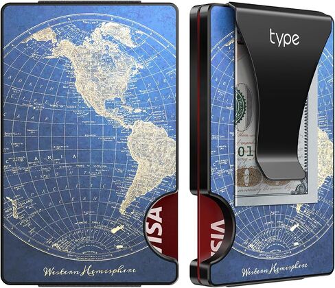 محفظة جلدية رفيعة للرجال من typecase لـ AirTag | حجب RFID | جلد محبب علوي | 13 فتحة لبطاقة الائتمان | مقسم الفاتورة | نافذة الهوية | حامل متوافق مع Apple AirTag in Saudi Arabia