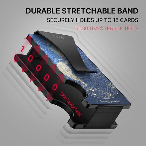محفظة جلدية رفيعة للرجال من typecase لـ AirTag | حجب RFID | جلد محبب علوي | 13 فتحة لبطاقة الائتمان | مقسم الفاتورة | نافذة الهوية | حامل متوافق مع Apple AirTag in Saudi Arabia