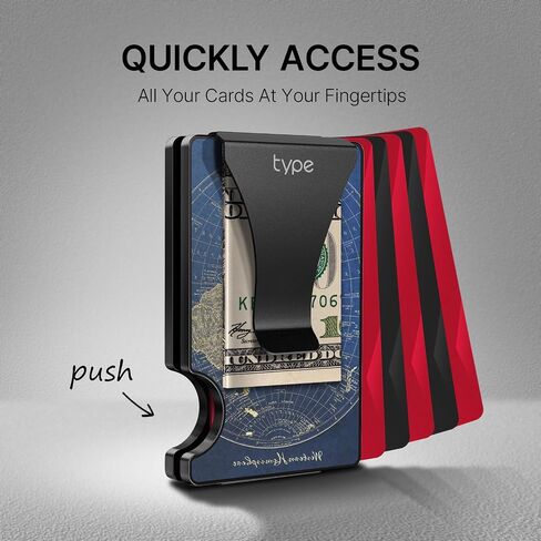 محفظة جلدية رفيعة للرجال من typecase لـ AirTag | حجب RFID | جلد محبب علوي | 13 فتحة لبطاقة الائتمان | مقسم الفاتورة | نافذة الهوية | حامل متوافق مع Apple AirTag in Saudi Arabia