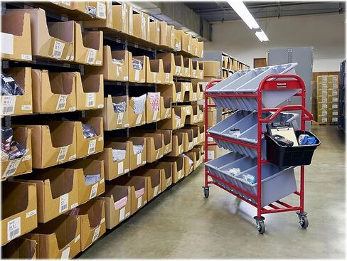 عربة اختيار المنتجات التجارية من شركة ربرميد لاختيار طلبات البيع بالتجزئة والتوزيع، عربة التسوق فقط in Kuwait