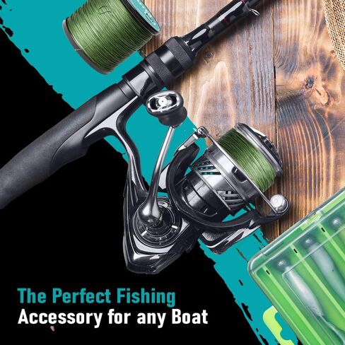 Gaffer Sport Fishing Line, 8 Strands Braid, 100LB Test Line [2000 Yards] - Proprietary Weaving Tech, Thin-Coating - Stronger & Smoother Fishing Line for Freshwater & Saltwater Braided Line in Saudi Arabia