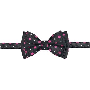 Retreez Chic Preppy Polka Dots Woven Microfiber Pre-tied Boy's Bow Tie