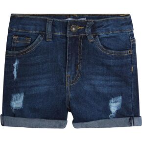 Steve Madden Girls' Shorts - Stretch Denim Jean Shorts - 5 Pocket Jean Shorts for Girls (4-16)
