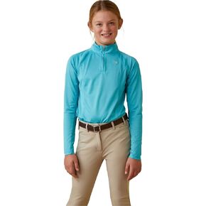 ARIAT Boys' Sunstopper 2.0 1/4 Zip Baselayer
