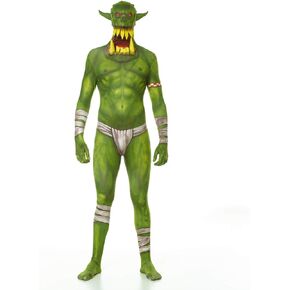 Morphsuits mens Orc Jaw Dropper Costume