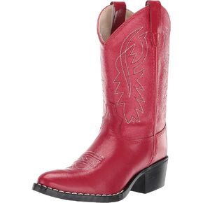 Old West Girl's J Toe Western Boot
