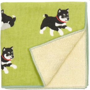 Gauze Pile Handkerchief (Kuro Shiba-Kun)