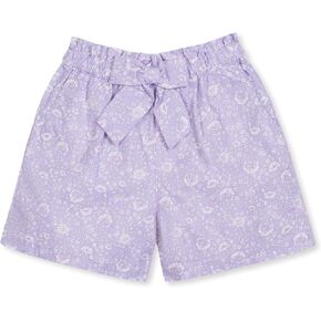 Hope & Henry Girls' Pull-On Cinched Waist Short