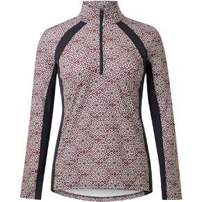 Kerrits Rail Side Quarter Zip Tech Top - Print