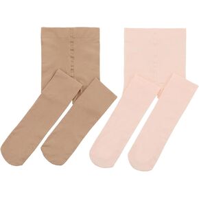 Century Star 2 Pairs Girls Tights Ballet Tights Toddler Dance Tights for Girls Kids stockings Infant School Uniform Leggings