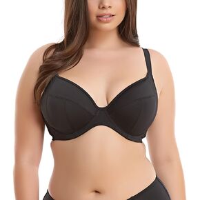Elomi Essentials Underwire Plunge Swim Bra (ES7504)