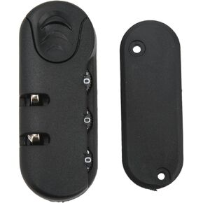 Luggage Password Lock, 3 Digit Password High Security Frosted Texture Replacement Code Combination Travel Luggage Lock for Suitcases, Travel Cases, Tool Boxes