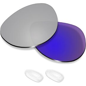 Polycarbonate Polarized Replacement Lenses/Nose Pad for Oakley Feedback