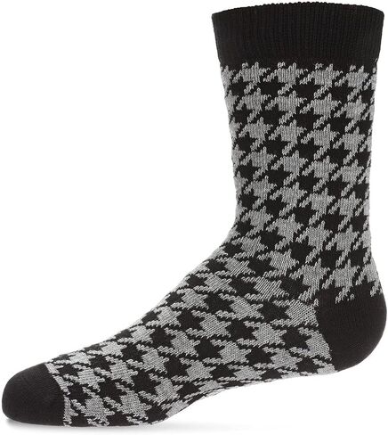 MeMoi Houndstooth Boys Crew Sock in Saudi Arabia