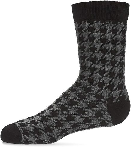 MeMoi Houndstooth Boys Crew Sock in Saudi Arabia