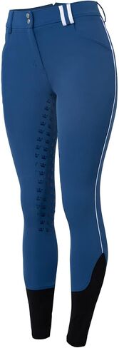HORZE Rylee Womens High Waisted Breeches with Silicone Grip Full Seat and Pockets in Saudi Arabia