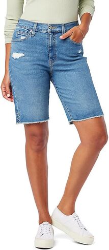 Signature by Levi Strauss & Co. Gold Label Women's Heritage High Rise 9" Bermuda Short (Available in Plus Size) in Saudi Arabia