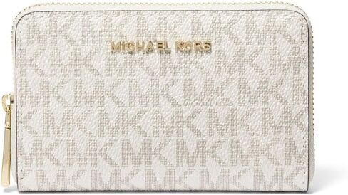 Michael Kors Jet Set Small Zip Around Card Case Ballet One Size in Saudi Arabia