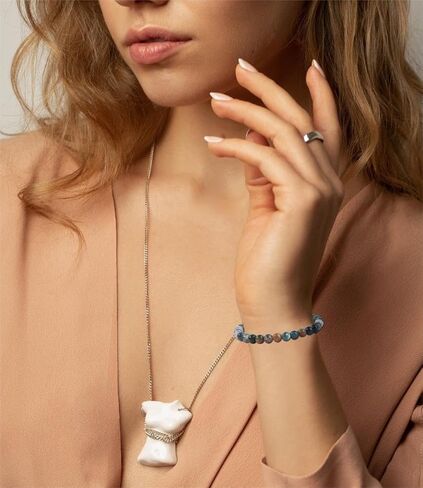 17 قطعة أساور مطرزة بالأحجار للنساء والرجال سوار مطرز بالكريستال للجنسين قابل للتعديل أساور ممتدة 6 مم in Kuwait