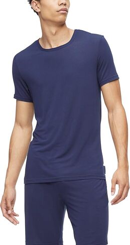 Calvin Klein Men's Ultra-Soft Modern Modal Lounge Crewneck T-Shirt in Saudi Arabia