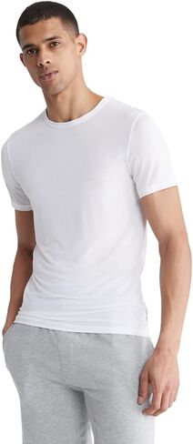 Calvin Klein Men's Ultra-Soft Modern Modal Lounge Crewneck T-Shirt in Saudi Arabia