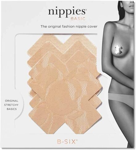 أغطية حلمات لاصقة من Nippies مقاس كريمي مقاس 1 من القماش، مجموعة فطائر اللحم للمهرجانات in Kuwait