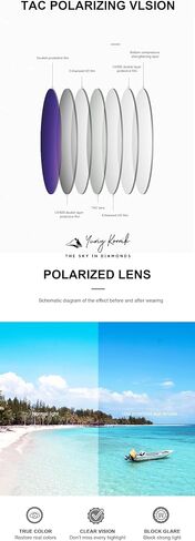 Yury Konnik Sunglasses for men women with uv protection, polarized effect UVA/UVB/UV400 wayfarer frame made of bamboo black in Saudi Arabia