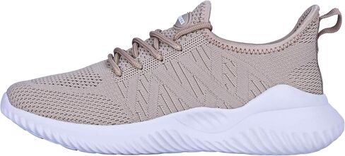 NIRZI Womens Walking Tennis Shoes - Slip On Memory Foam Lightweight Casual Sneakers for Gym Travel Work in Saudi Arabia