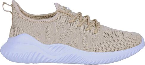 NIRZI Womens Walking Tennis Shoes - Slip On Memory Foam Lightweight Casual Sneakers for Gym Travel Work in Saudi Arabia