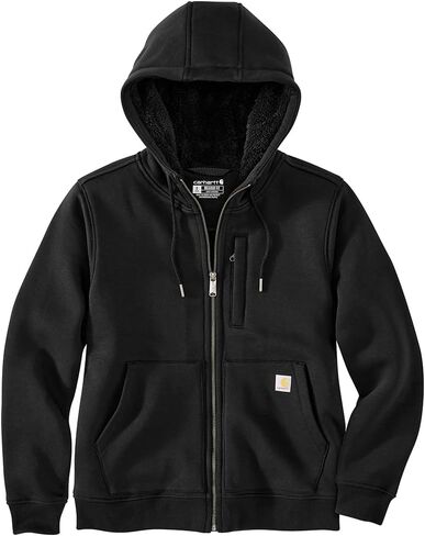 Carhartt Women's Relaxed Fit Midweight Sherpa-Lined Full-Zip Sweatshirt in Saudi Arabia
