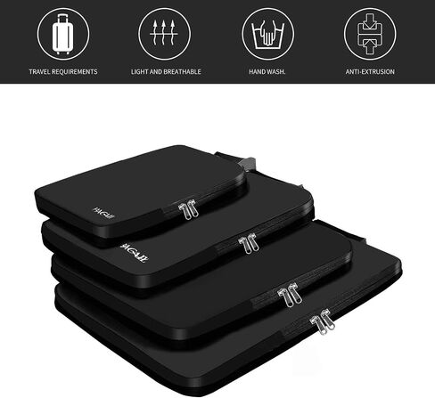 BAGAIL Digital Luggage Scale and 4 Set Compression Packing Cubes in Saudi Arabia