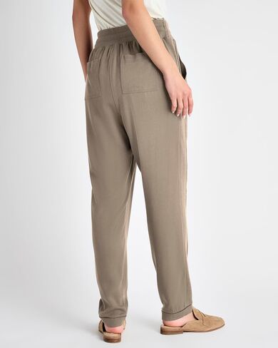 Splendid Women's Rafe Straight Leg Pant | Comfy Drawstring Waist and Chic Ribbed Details in Saudi Arabia