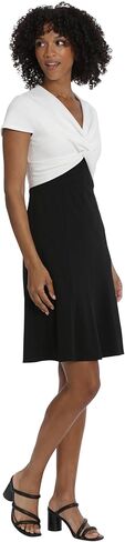 Maggy London Women's 2fer Combo Bodice Fit and Flare Workwear Office Career Event Party Occasion Guest of in Kuwait