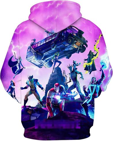 Creative Youth Hoodie Games Characters 3D Print Hoodies Unisex Pullover Sweatshirts in Saudi Arabia