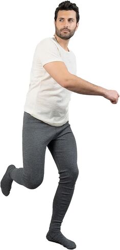 بنطال ضيق حراري 420 Royal Alpaca للرجال من AoA: بنطال مشي دافئ وناعم للغاية in Kuwait