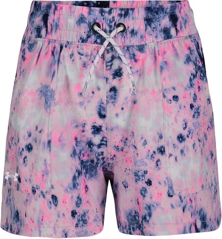 Under Armour Girls' Outdoor Shorts, 4-Way Stretch Woven Bottoms, Lightweight & Breathable in Saudi Arabia