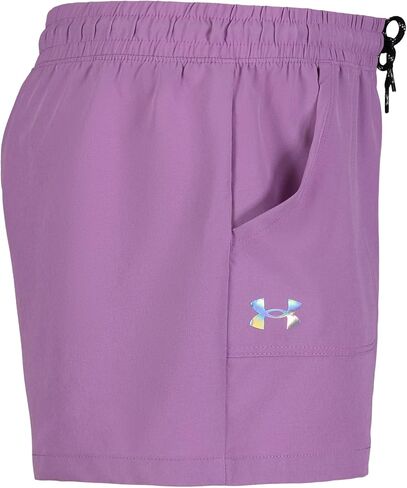 Under Armour Girls' Outdoor Shorts, 4-Way Stretch Woven Bottoms, Lightweight & Breathable in Saudi Arabia