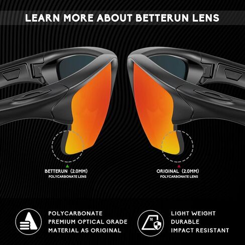 Polycarbonate Polarized Replacement Lenses/Nose Pad for Oakley Feedback in Saudi Arabia
