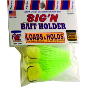 Company Big'N Bait Holder Green Mesh Size #2 Hook, 48-36 in Saudi Arabia