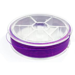 Braided Fishing Line-Nylon Two-Color(Pink and Purple) Fishing Line-Abrasion Resistant Braided Lines -Colored Fishing Line Braid for Extra Visibility-Smaller Diam #0.23MM