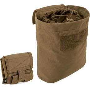 KRYDEX Molle Dump Pouch Roll-Up Drawstring Magazine Utility Pouch Folding Dump Bag