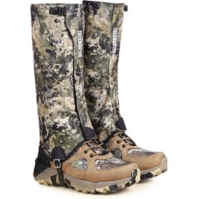 Hunting Gaiters Snake Gaiters- Ultra Waterproof Leg Gaiters, Adjustable Snow Boot Gaiters for Hiking, Hunting, and More (Medium2)