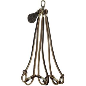 حامل ألعاب حمامة الطيور الجلدي، حامل حزام رقبة الطيور، 6 أشرطة شماعات للتخييم والتخييم in Kuwait