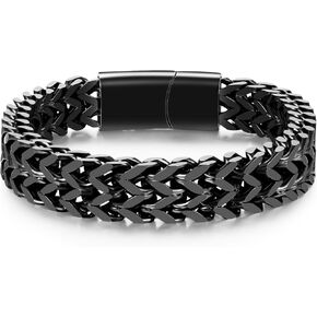 abooxiu Urn Bracelet for Human Ashes Cremation Bracelet Stainless Steel Ashes Bracelet Cremation Jewelry Urn Keepsake Memorial Ash Holder for Men Women
